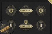 500 ornaments logos & monograms, a Branding & Logo Template by Vasya Kobelev (Thumbnail 16 of 31)
