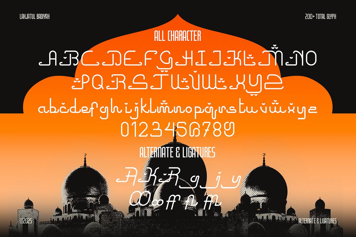 Lahjatul Badiyah - Arabic Display, a Font by Indotype Foundry (Photo 2 of 10)