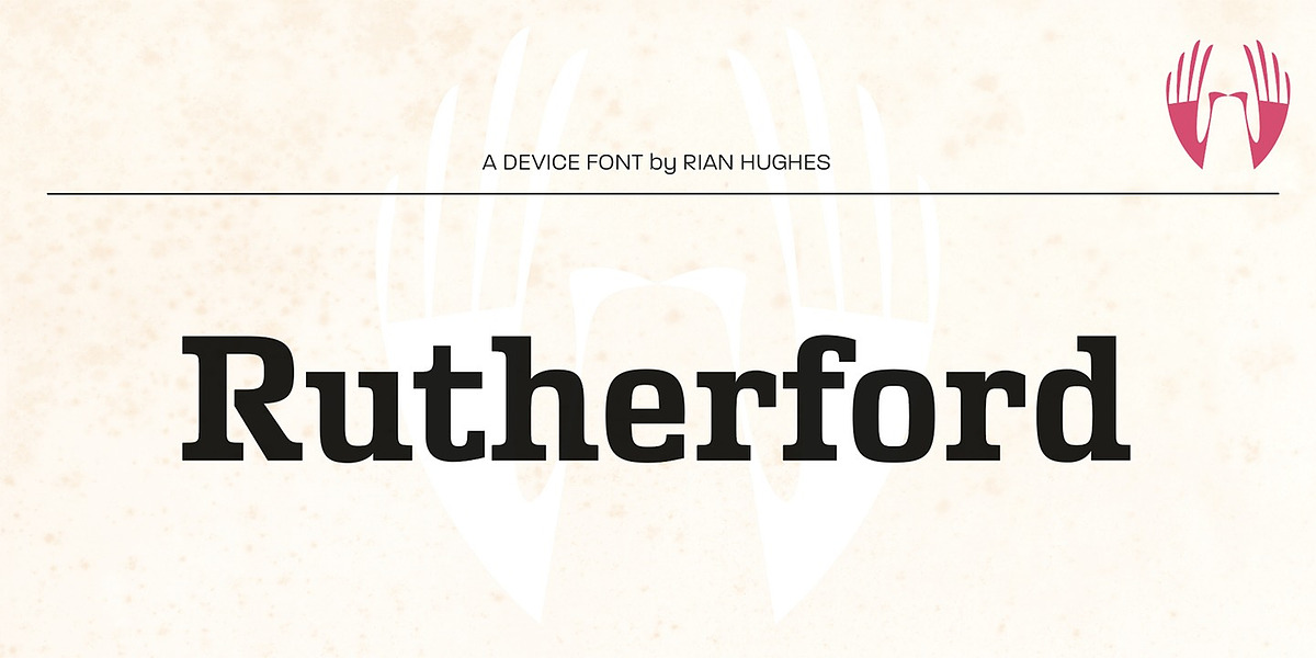 Rutherford, a Serif Font by Device (Photo 5 of 6)