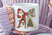 Vintage Christmas Coquette Bow PNG, an Illustration by Dream Creation (Thumbnail 5 of 5)