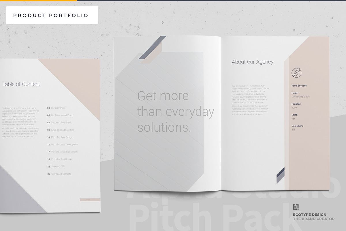 Calm Portfolio, a Brochure Template by Egotype (Photo 16 of 20)