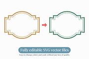 Classic Frame Label Border Bundle, a Decorative Illustration by Kusumaillustration (Thumbnail 13 of 16)