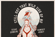 Vintage cowgirl vibes pack, a Person Illustration by Bromz Studio (Thumbnail 3 of 5)