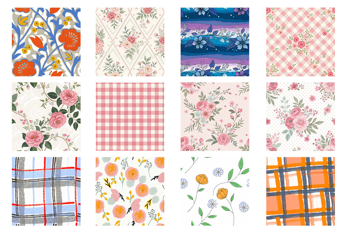 Floral Pink Cottage Garden Digital, a Photo by Wow Magic (Photo 2 of 2)