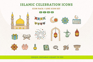 Islamic Celebration Icon Pack