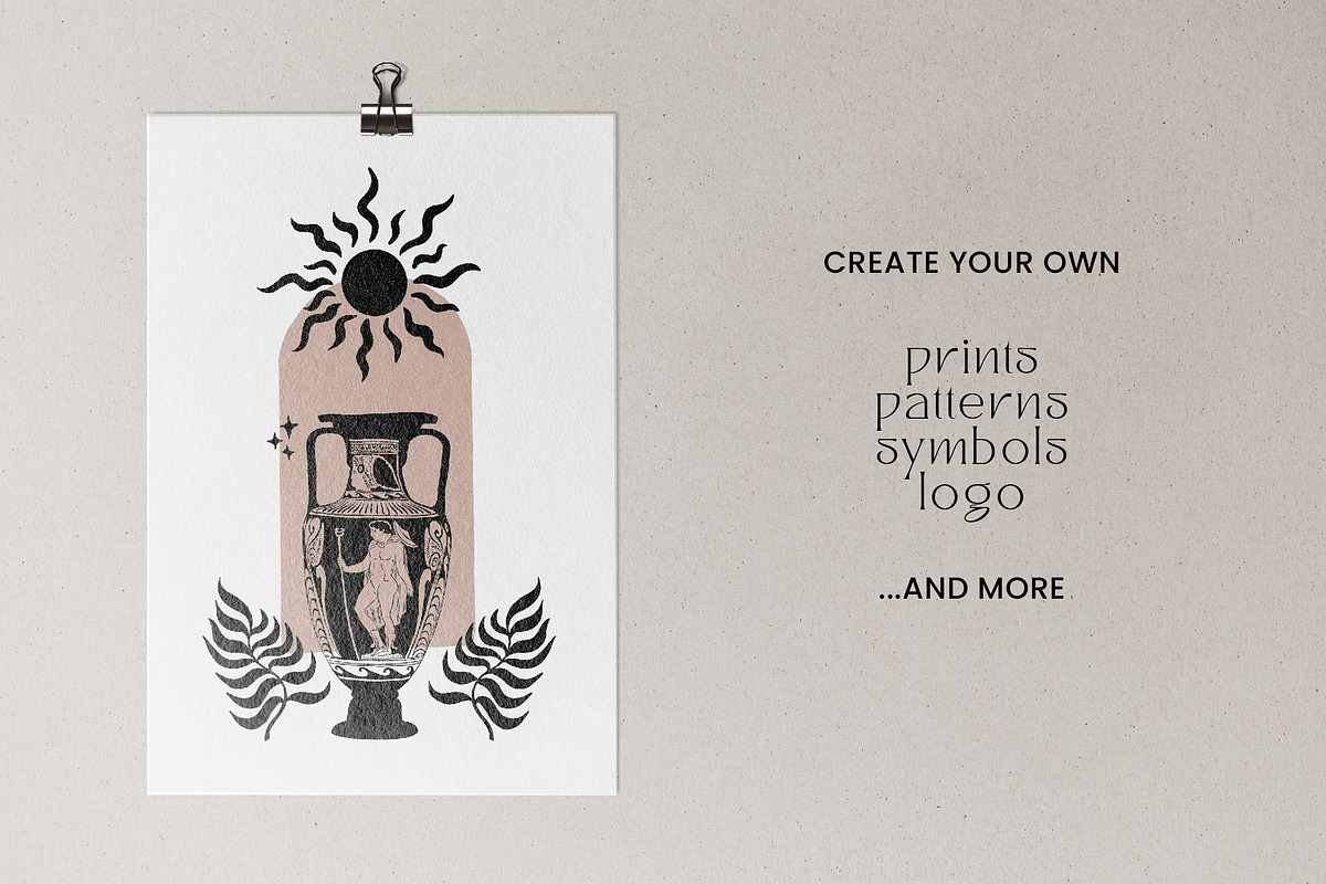 Ancient Greek, Mythology & Abstract, an Illustration by Camara Design (Photo 9 of 9)