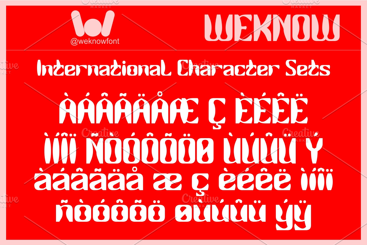 Right On font, a Sans Serif Font by weknow (Photo 8 of 8)