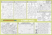 Capybara coloring games for kids, an Education Illustration by Lexi Claus (Thumbnail 3 of 17)