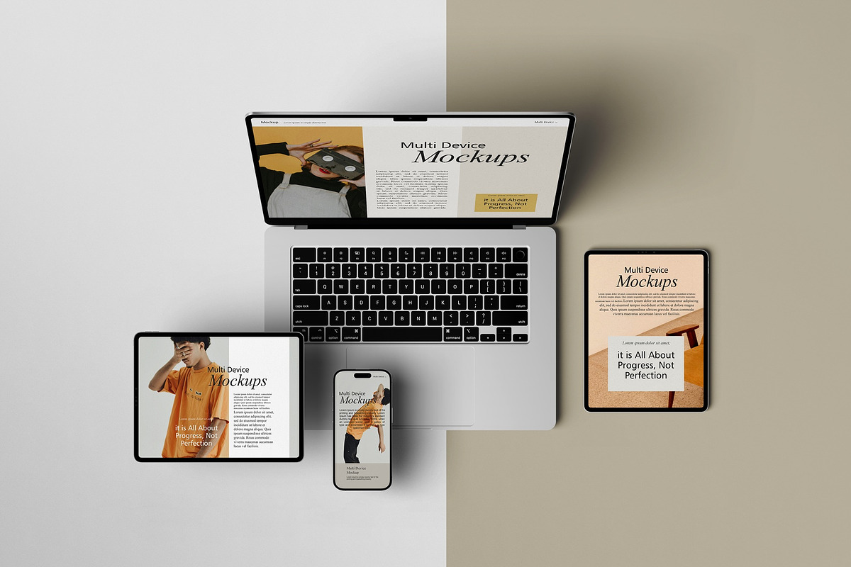 Multi Device Mockups, a Wearable Device Mockup by Tahtagraphic (Photo 3 of 10)