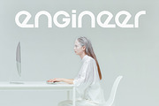 Orborn - Round Futuristic Font, a Font by LogoBuy (Thumbnail 6 of 10)