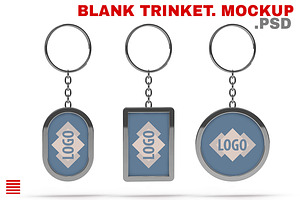 Blank Trinket. Mockup