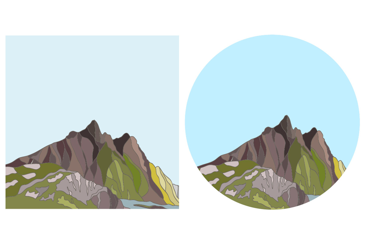 Mountain landscapes, a Background Graphic by lycka (Photo 4 of 5)