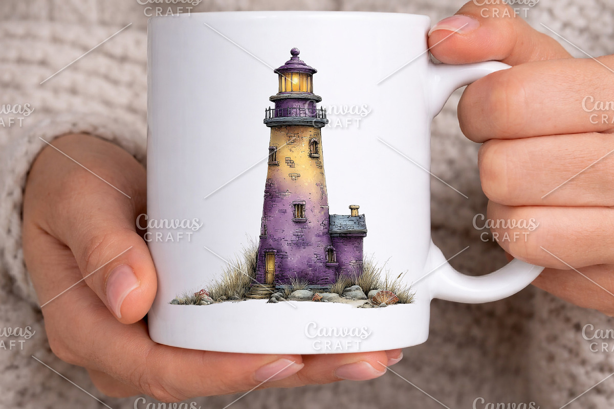 Whimsical Summer Wooden Sing Clipart, an Illustration by Canvas Craft (Photo 5 of 7)