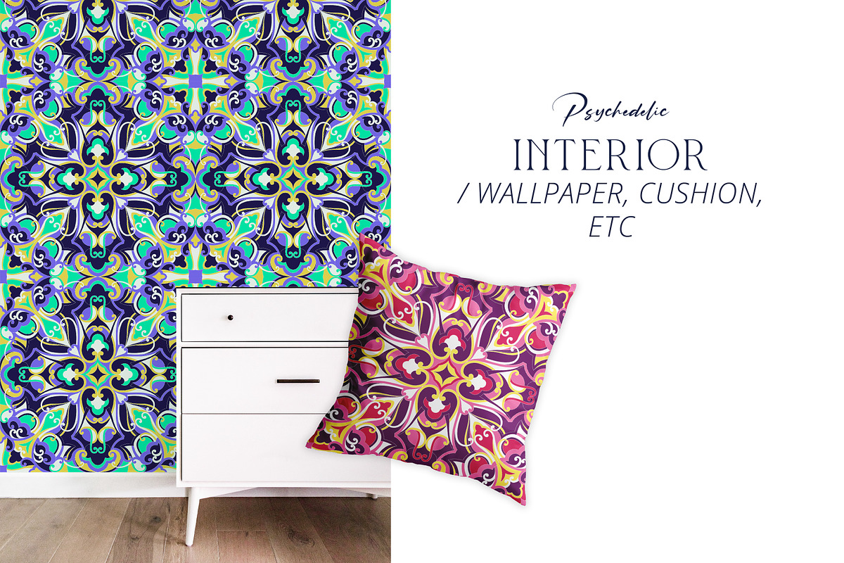 Swirl Mandala, Tile Prints, a Pattern Graphic by ASTUDIO (Photo 6 of 6)
