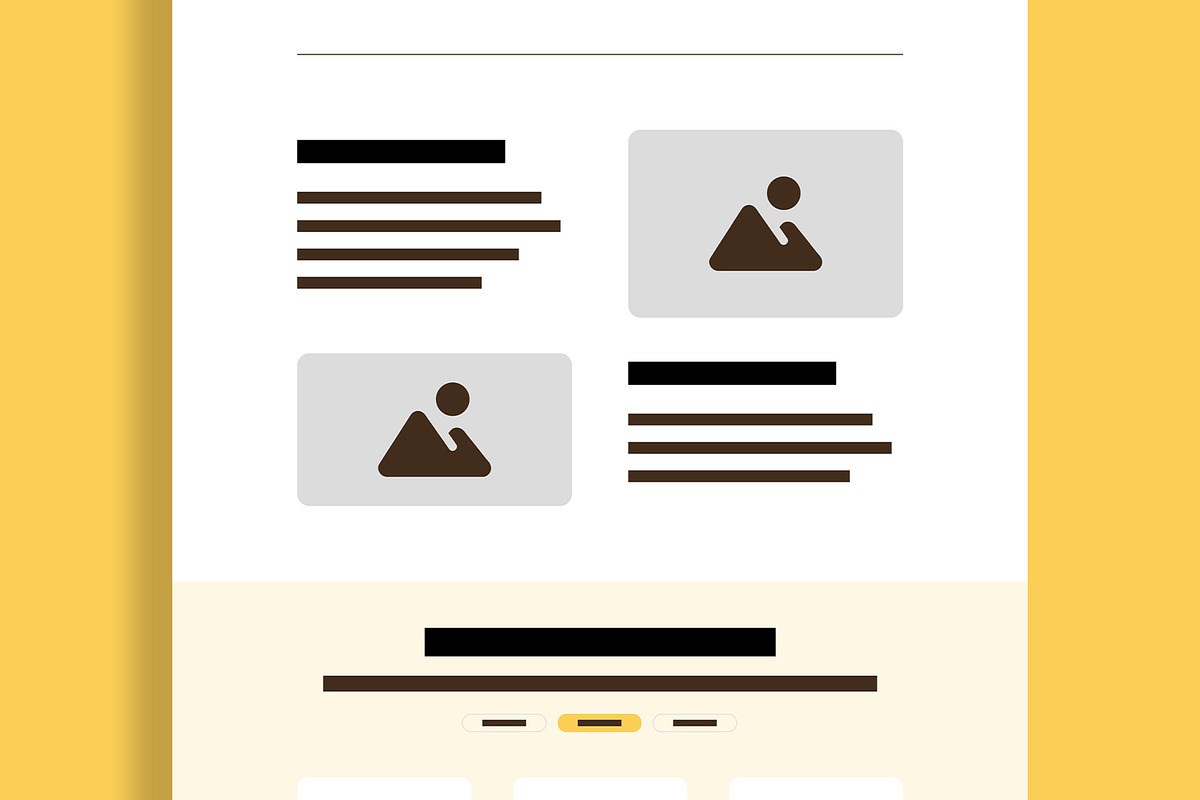 Food Delivery Service Wireframe, a Wireframe Template by MightyDesign (Photo 4 of 9)