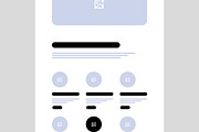 Website Landing Page Wireframe, a Landing Page Template by ContestDesign (Thumbnail 4 of 6)