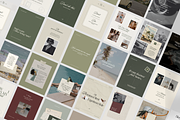 Old Money Aesthetic Canva Templates, a Social Media Template by CanvaTemplateClubCo (Thumbnail 1 of 12)