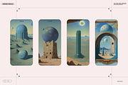 Ancient Mars Illustrations, a Background Graphic by Nomad Visuals (Thumbnail 2 of 15)