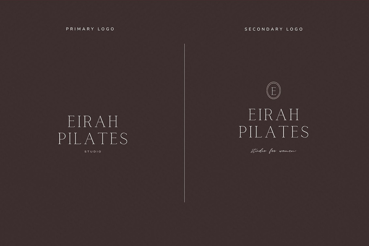 Pilates Logo & Brand Kit, a Branding & Logo Template by Ederra Design (Photo 5 of 17)