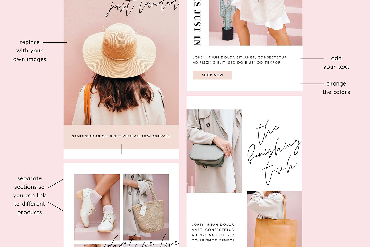 Neutral Minimalist Email Template, an Email Template by KikiBunnyCreative (Photo 2 of 7)