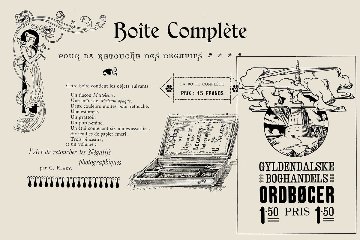 Vintage Advertising Overlays, an Illustration by ephemoire (Photo 7 of 8)