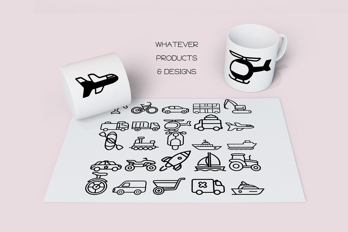 Transport Alphabet - Dingbat Font, a Symbol Font by WADLEN (Photo 6 of 7)
