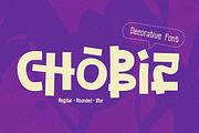 Chobiz Font, a Handwritten Font by Grontype (Thumbnail 1 of 8)
