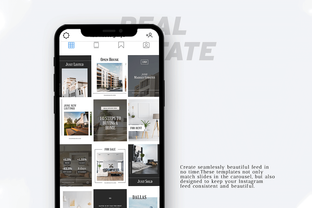 Real Estate Carousel Instagram, a Social Media Template by Kseniia_Design (Photo 8 of 8)