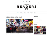 Readers - Responsive WordPress Theme, a WordPress Template by KS Designing (Thumbnail 1 of 2)