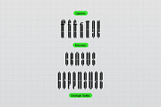 Pixel Condensed Pixelated Condensed, a Handwritten Font by gracetype_studio (Thumbnail 12 of 12)