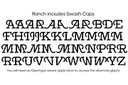 Ranch SC font family, a Slab Serif Font by FontMesa (Thumbnail 6 of 6)