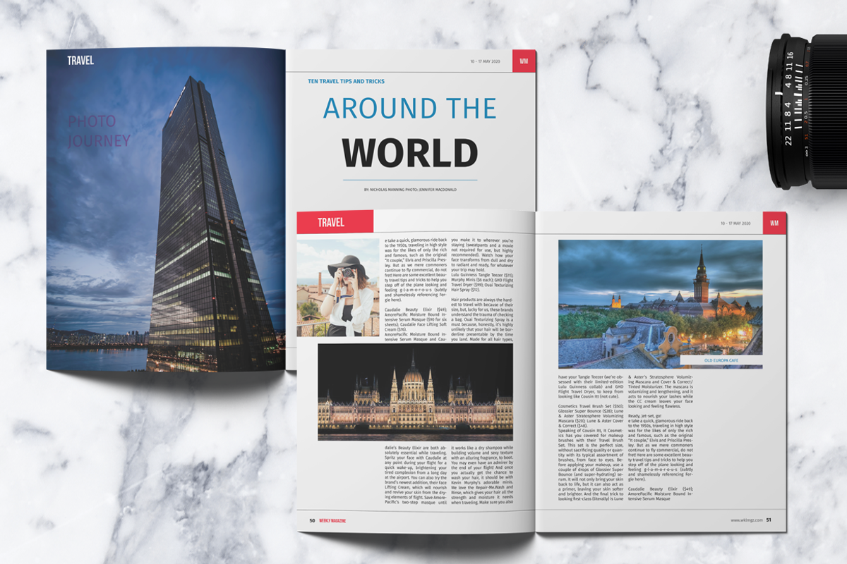 WEEKLY - News Magazine, a Magazine Template by Boris Cupac (Photo 16 of 17)