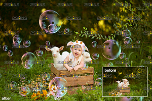 Bubble Photoshop Overlay