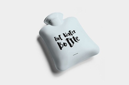 Hot Water Bottle Mock-Up