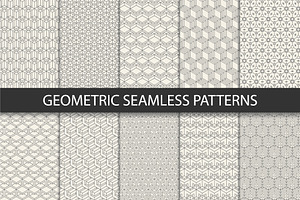 Geometric Vector Patterns, a Pattern Graphic by Plaid4You