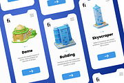 3D Architecture Icons Illustration, an Architecture 3D Model by Flat Icons (Thumbnail 2 of 8)