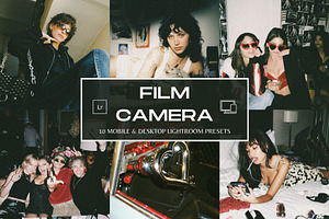 10 Film Camera Lightroom Presets