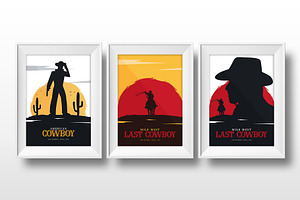 Cowboy & Wild West Posters