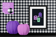 Strange Ghosts Halloween Pattern Set, a Pattern Graphic by Rxmi Studio (Thumbnail 6 of 10)
