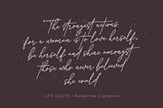 Rosalinda Signature Font, a Script Font by MJB Letters (Thumbnail 3 of 10)