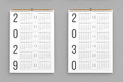 Wall Calendar Set 2024 To 2030, a Stationery Template by ContestDesign (Thumbnail 4 of 4)
