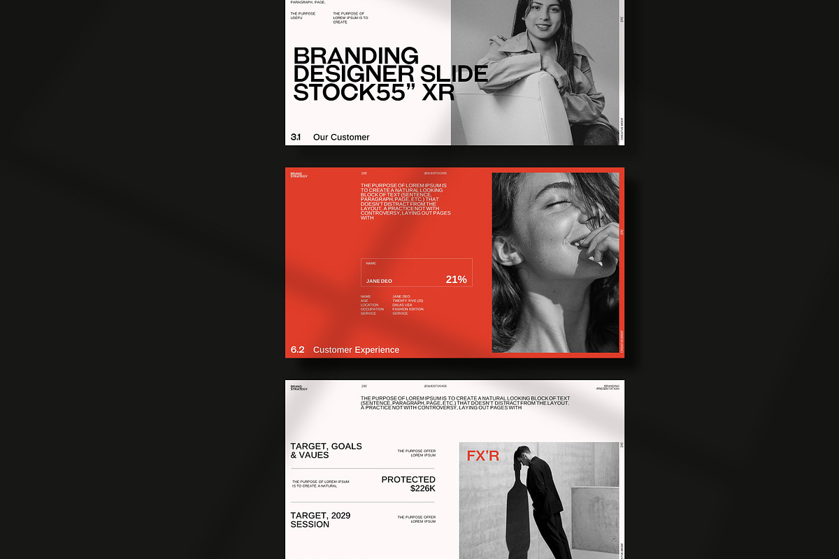 Brand Strategy Template, a Presentation Template by slidestock55 (Photo 5 of 16)
