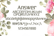 Answer Summer Font, a Script Font by DmDesignsStoreArt (Thumbnail 2 of 2)