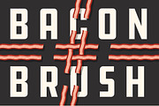 Bacon Brush for Illustrator, a Brush Add-On by roscoepeacock (Thumbnail 2 of 5)