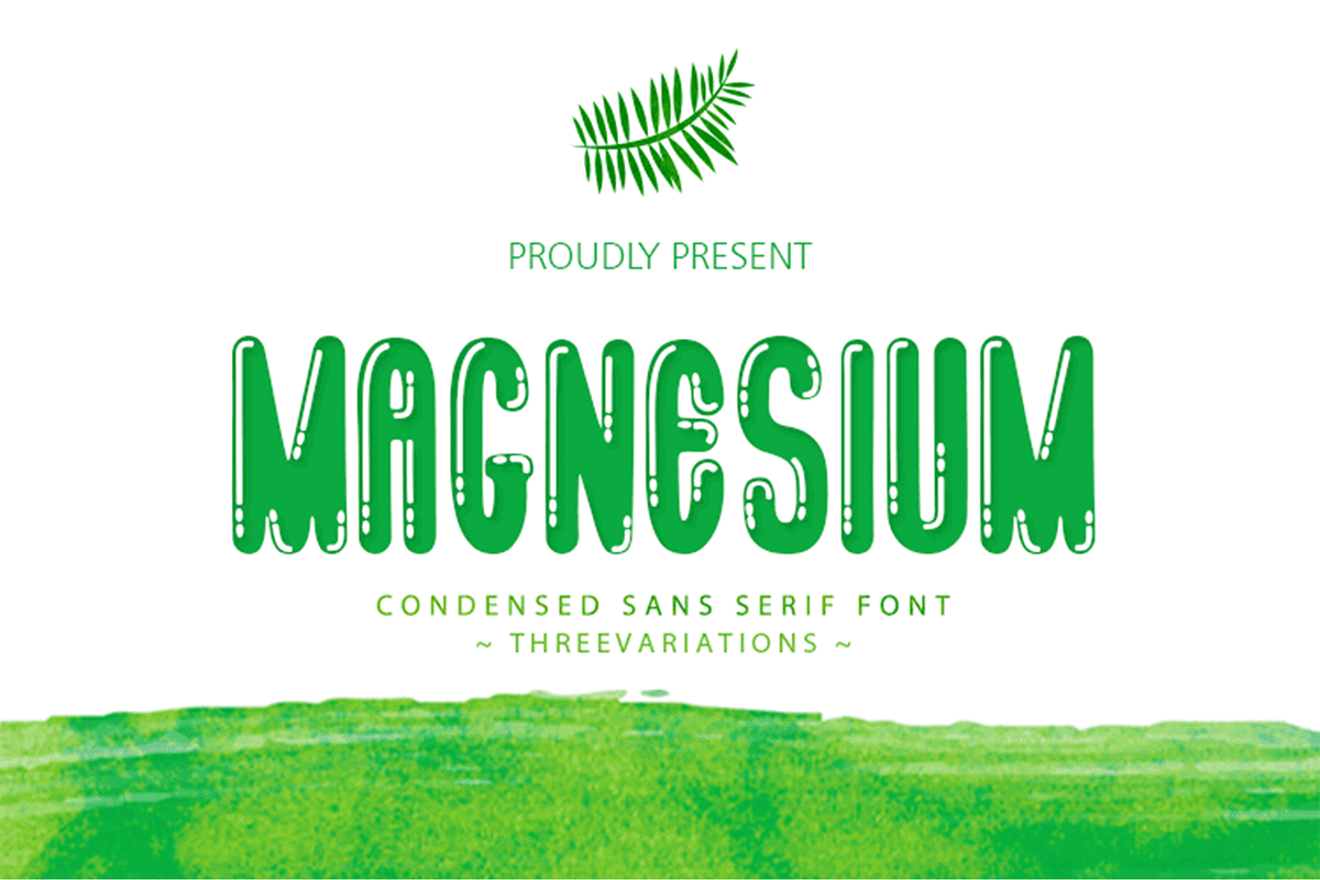 MAGNESIUM, a Sans Serif Font by Deniz86 (Photo 1 of 6)