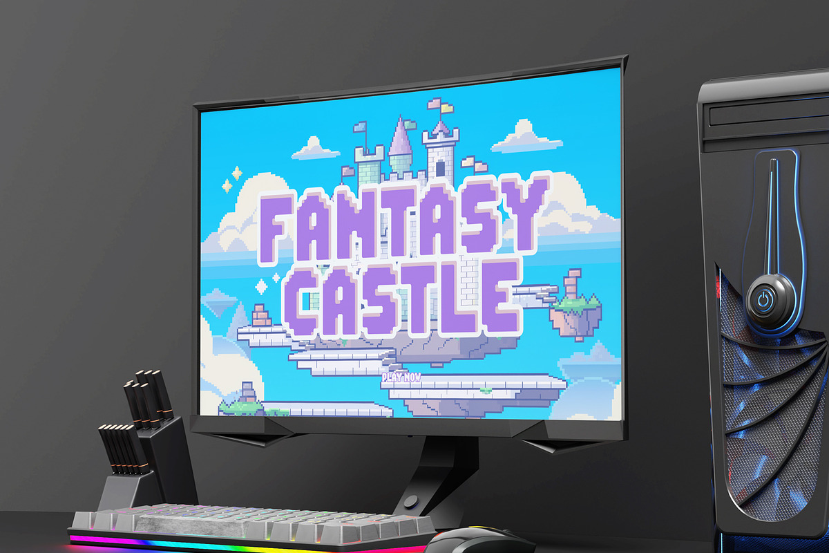 Gamebrick, a Symbol Font by din-studio.com (Photo 7 of 11)