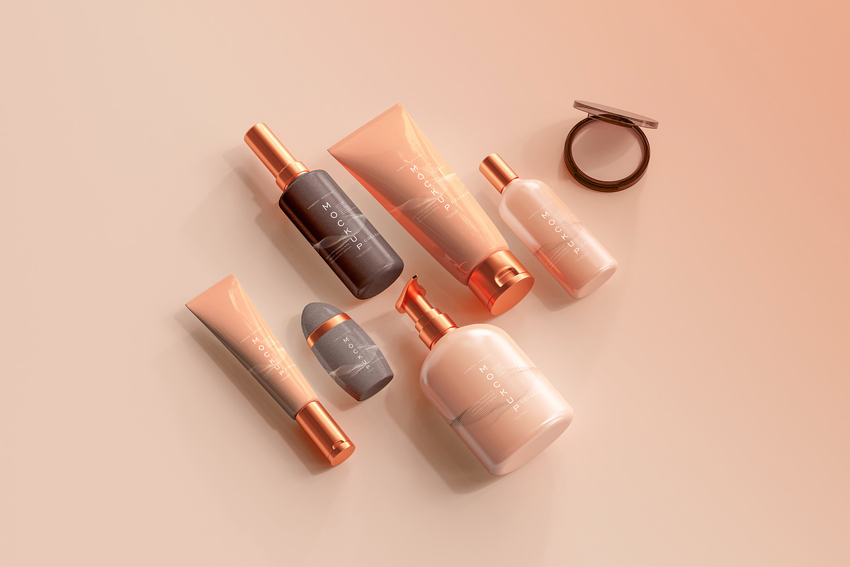 390+ Cosmetic Branding Mockup Scenes, a Cups & Container Mockup by pmvch (Photo 8 of 367)
