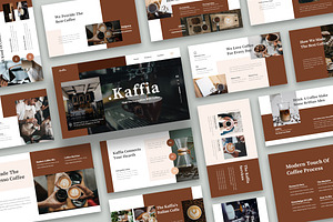 Kaffia - Coffeeshop Powerpoint