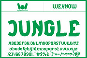 Jumping and Running font, a Font by weknow (Thumbnail 4 of 5)
