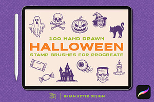 Halloween Stamp Brushes